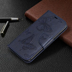 Funda para iPhone 11 Cordón con estampado de mariposa Funda para iPhone 11 Cordón con estampado de mariposa