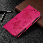 Funda para iPhone 11R Cordón con estampado de mariposa