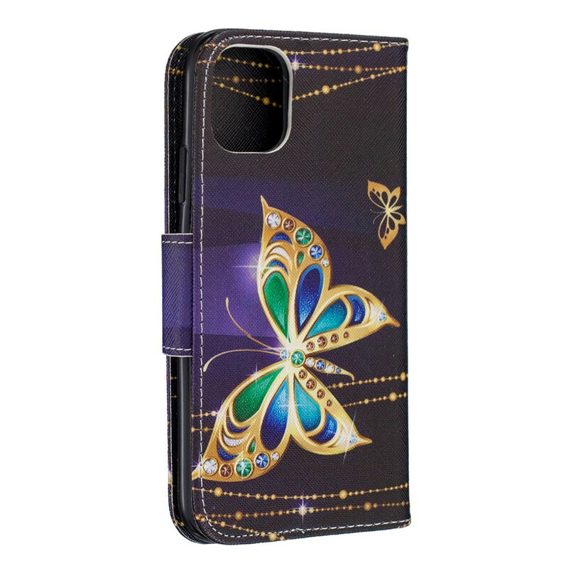 Funda para iPhone 11R Incredible Butterflies