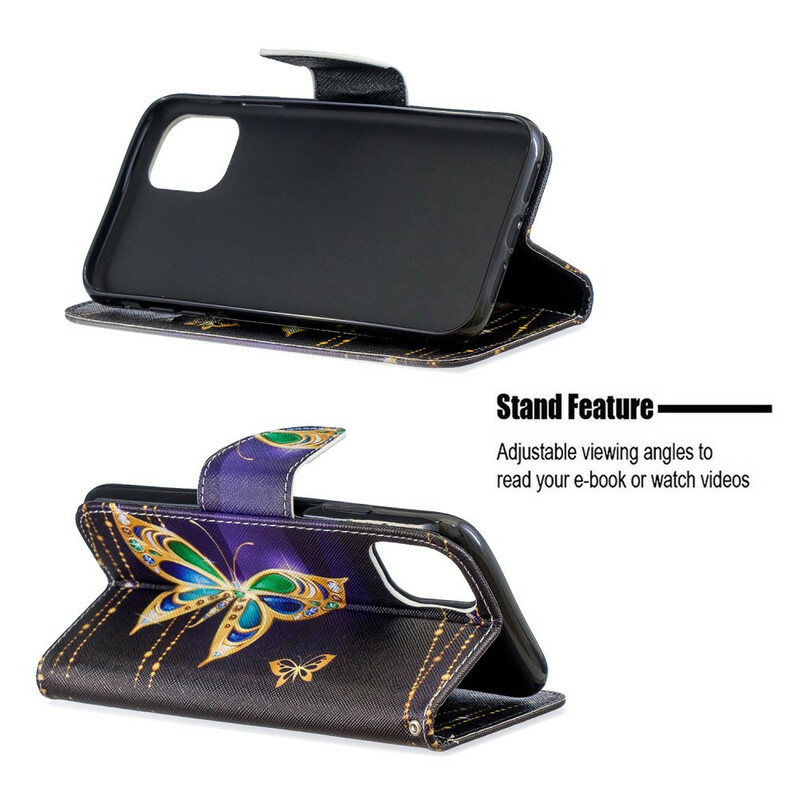 Funda para iPhone 11R Incredible Butterflies