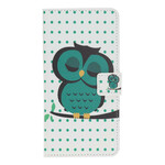 Funda para iPhone 11R Sleeping Owl