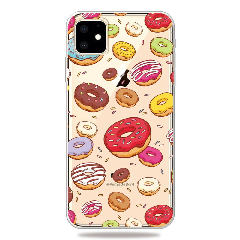 Funda para iPhone 11 Love Donuts