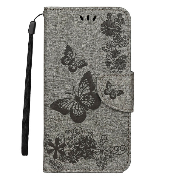 Funda para iPhone 11 Splendid Butterflies con cordón
