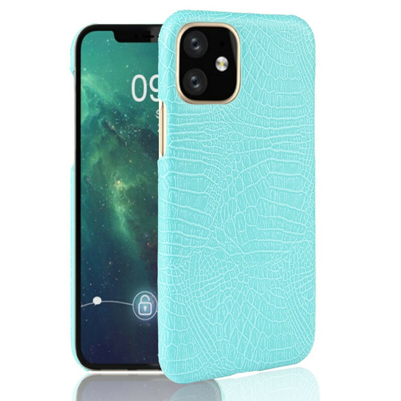 Funda iPhone 11 Pro Max estilo piel de cocodrilo