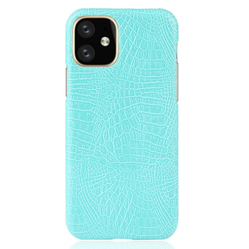 Funda iPhone 11 Pro Max estilo piel de cocodrilo