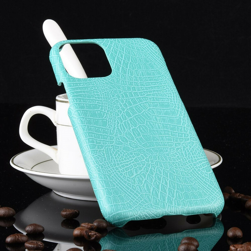 Funda iPhone 11 Pro Max estilo piel de cocodrilo