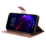 Funda para iPhone 11 con cordón de mariposas gigantes Funda para iPhone 11 con cordón de mariposas gigantes