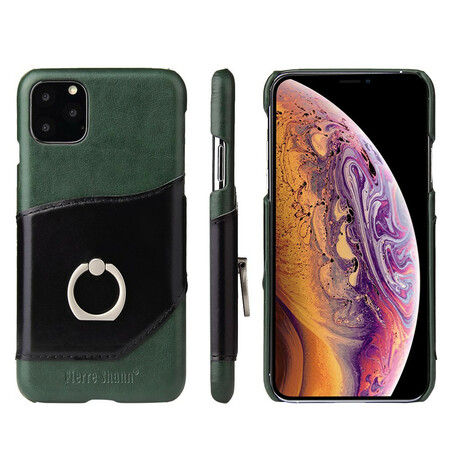Funda iPhone 11 Pro Max Funda para tarjetas y porta anillos Fierre Shann