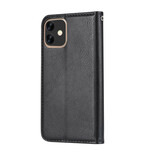 Funda Flip Cover iPhone 11 Leatherette Card Funda