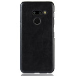 Funda de cuero para el LG G8 ThinQ efecto lichi