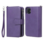 Funda desmontable para iPhone 11 Cartera