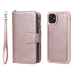 Funda desmontable para iPhone 11 Cartera