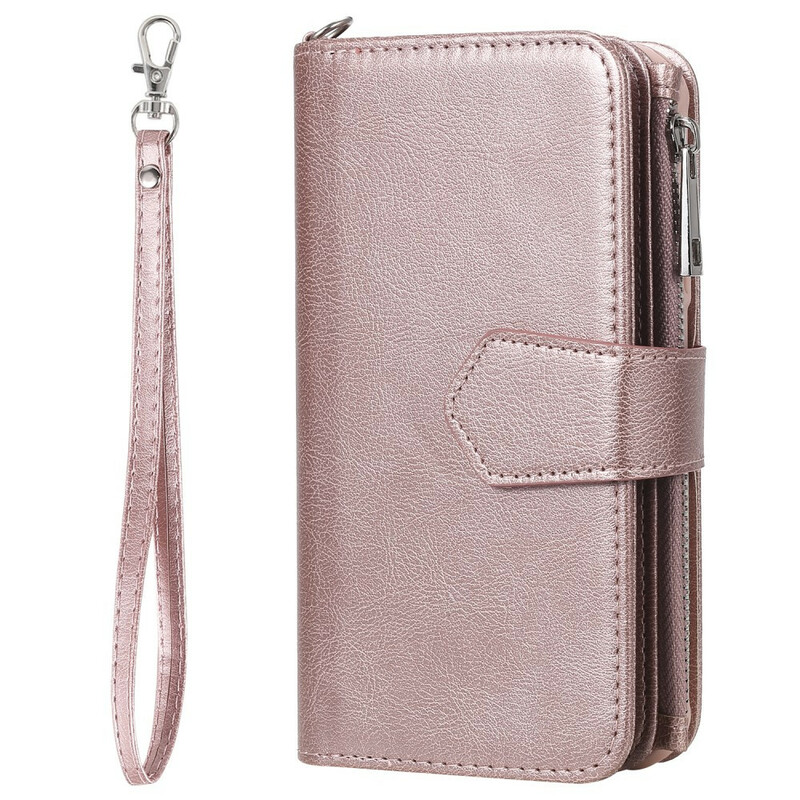 Funda desmontable para iPhone 11 Cartera
