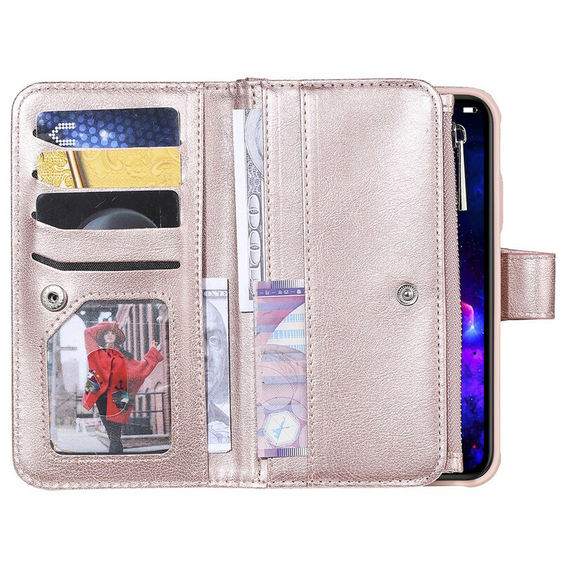 Funda desmontable para iPhone 11 Cartera