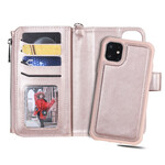 Funda desmontable para iPhone 11 Cartera