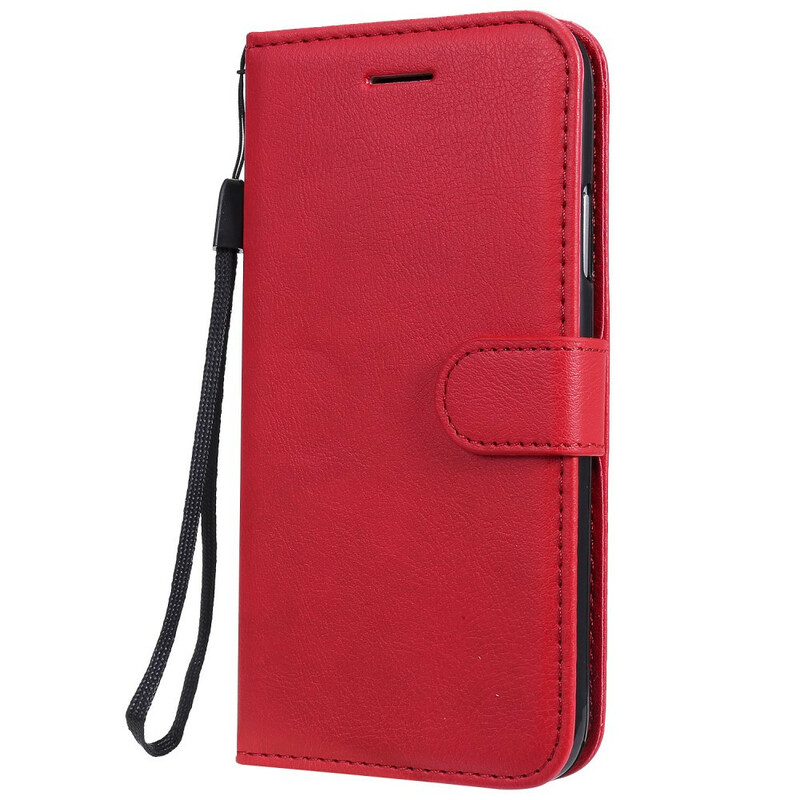 Funda de cuero para el iPhone 11 con colgante