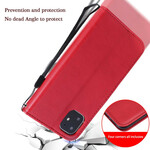 Funda de cuero para el iPhone 11 con colgante