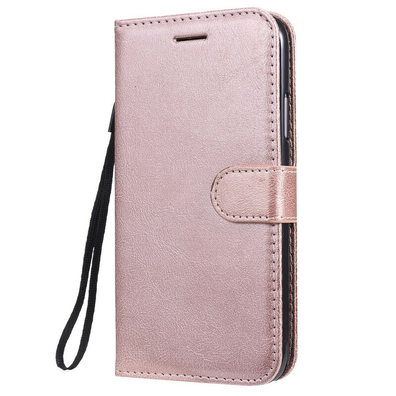 Funda de cuero para el iPhone 11 con colgante