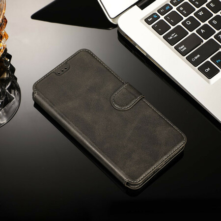 Funda de piel para iPhone XS Max Efecto Vintage Ultra