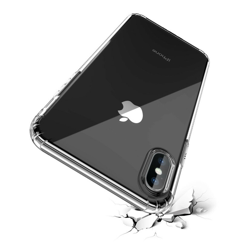 Funda transparente para el iPhone XS Max Cojines de protección LEEU