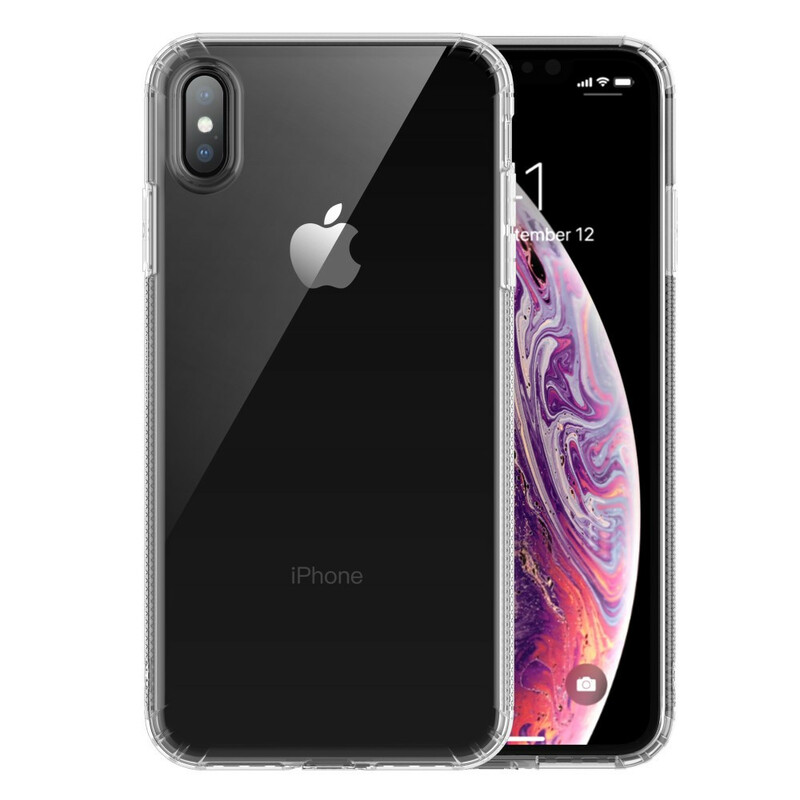 Funda transparente para el iPhone XS Max Cojines de protección LEEU