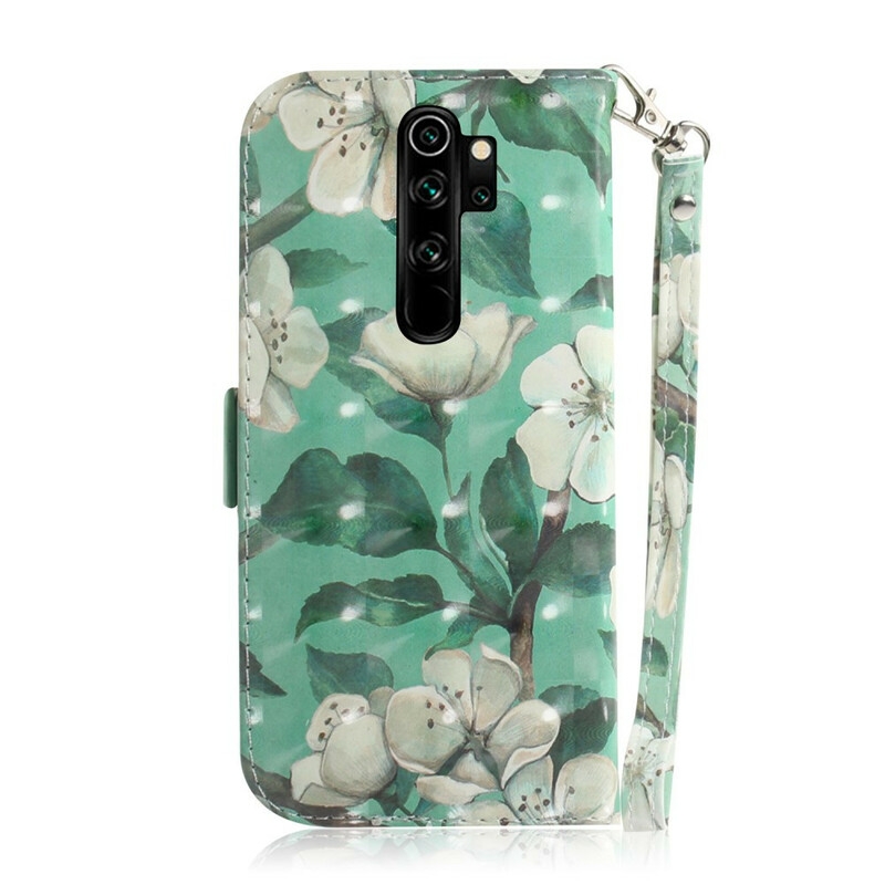 Funda con colgante de flores para el Xiaomi Redmi Note 8 Pro