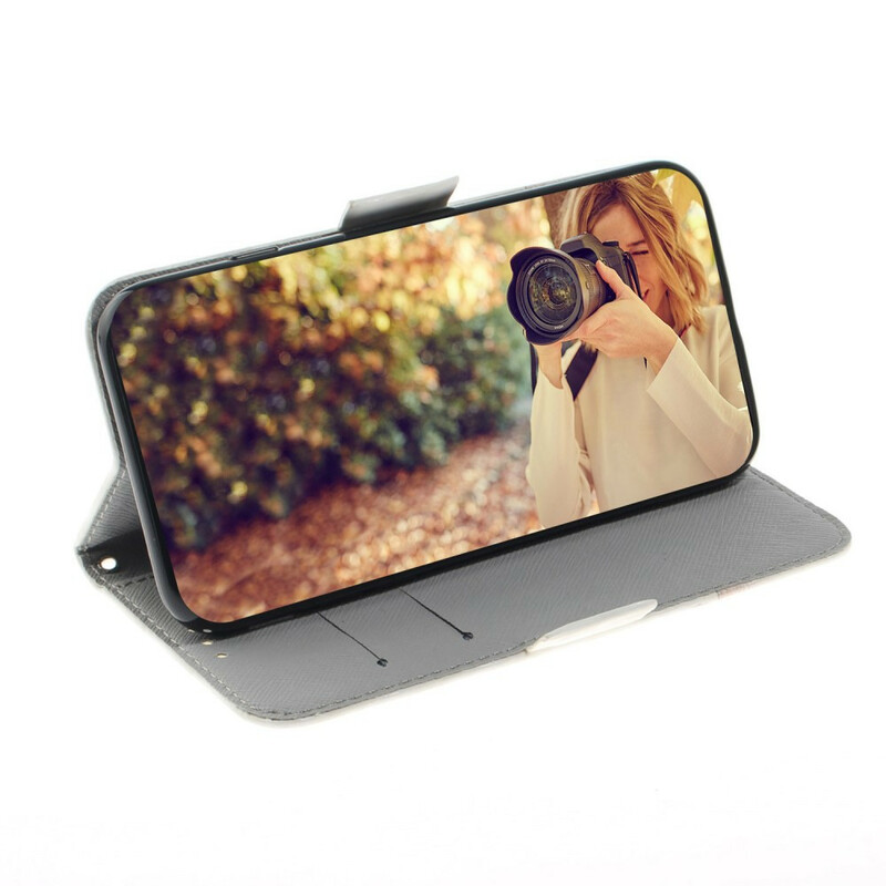 Funda con colgante de flores para el Xiaomi Redmi Note 8 Pro