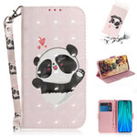 Funda Xiaomi Redmi Note 8 Pro Panda Love Strap