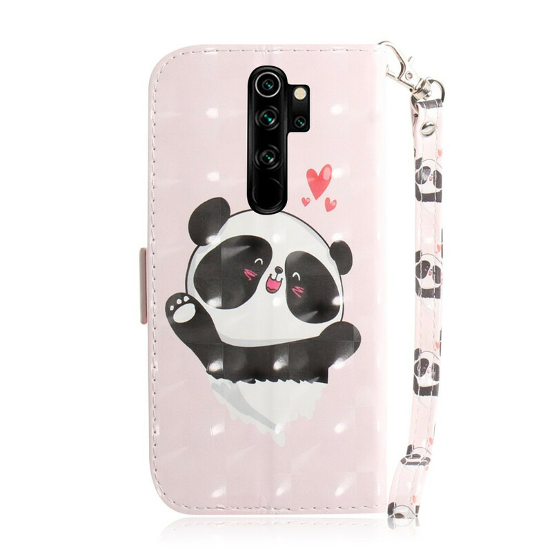 Funda Xiaomi Redmi Note 8 Pro Panda Love Strap