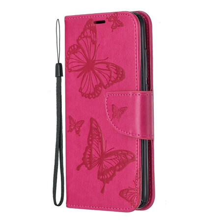 Funda con colgante impresa de mariposa para el Xiaomi Redmi 7A
