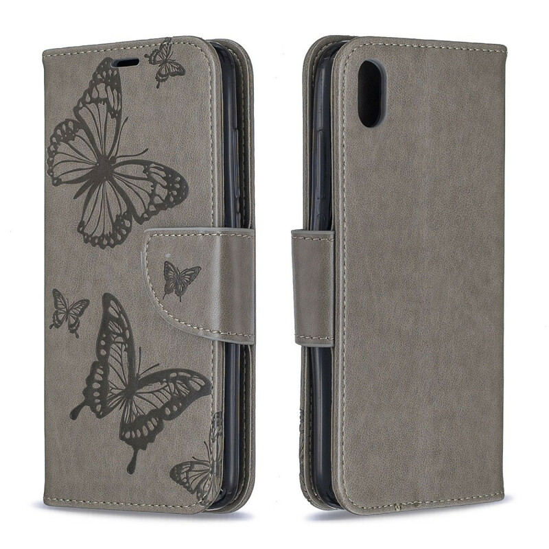 Funda con colgante impresa de mariposa para el Xiaomi Redmi 7A