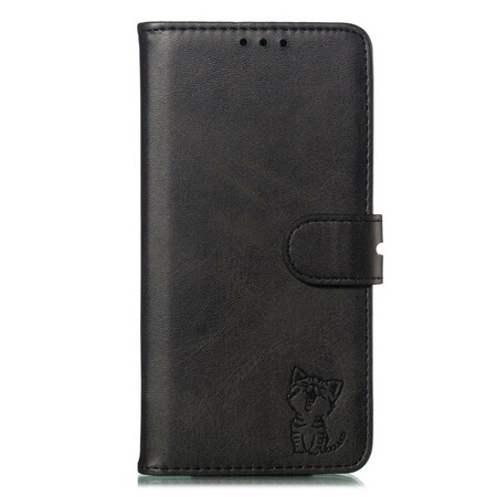 Xiaomi Redmi 7A Funda de piel de gatito