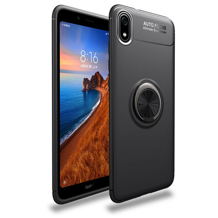 Xiaomi Redmi 7A Funda con anillo magnético LENUO