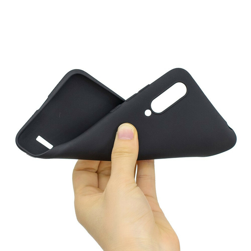 Xiaomi Mi 9 Lite Funda de silicona flexible de colores caramelo