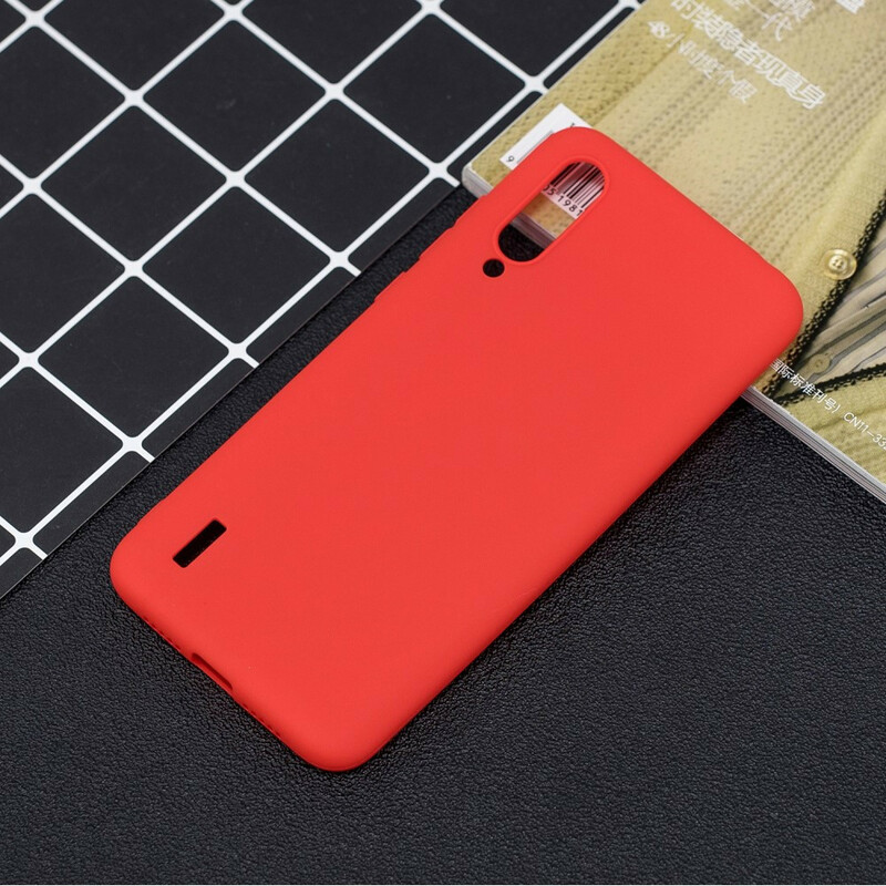 Xiaomi Mi 9 Lite Funda de silicona flexible de colores caramelo