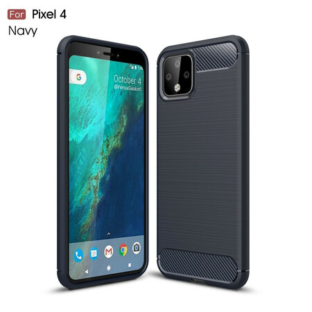Funda de fibra de carbono cepillada para el Google Pixel 4