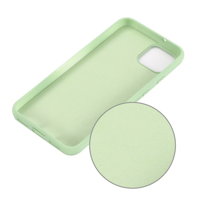 Funda del Google Pixel 4 con diseño de silicona líquida