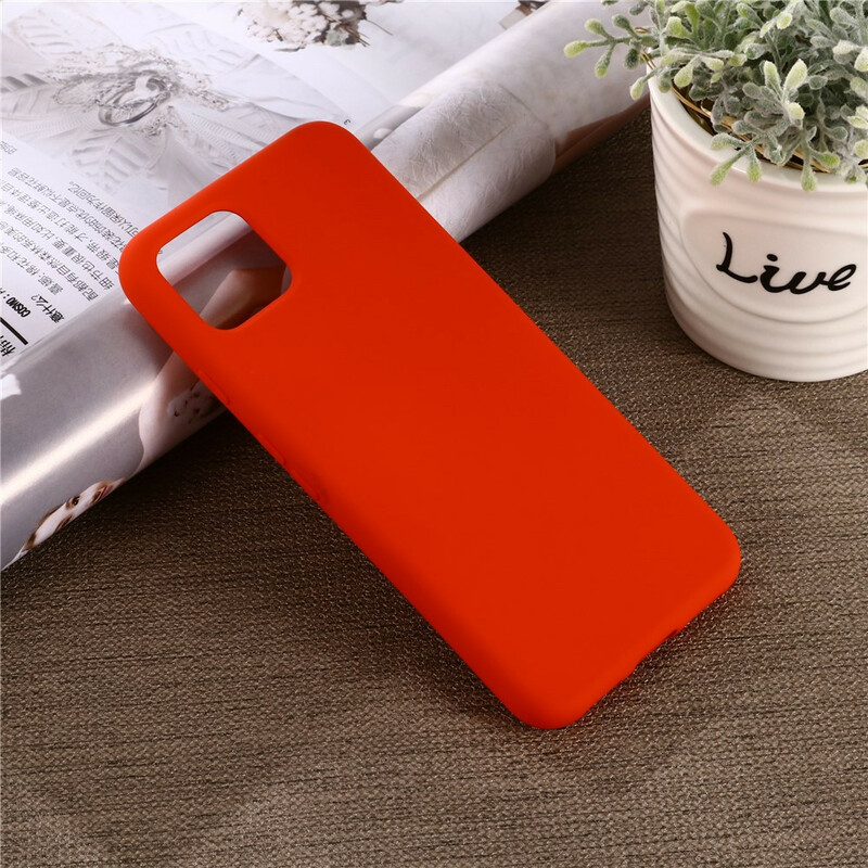 Funda del Google Pixel 4 con diseño de silicona líquida