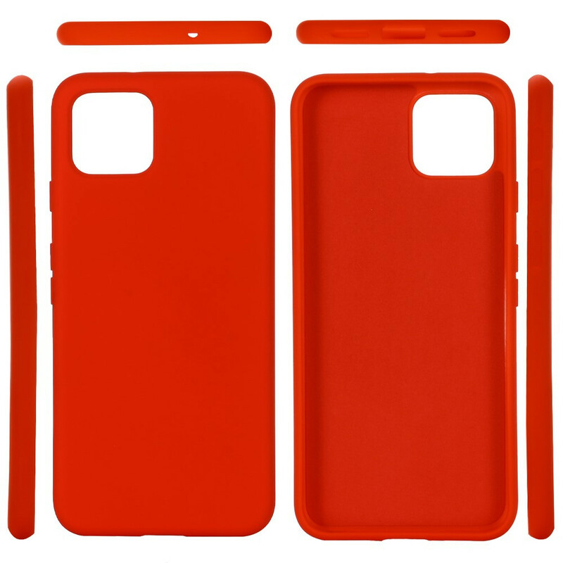 Funda del Google Pixel 4 con diseño de silicona líquida