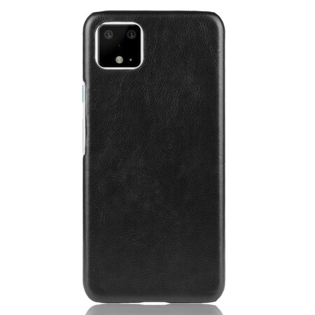 Funda de cuero del Google Pixel 4 XL efecto lichi