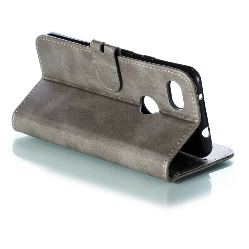 Funda de polipiel para el Google Pixel 3A Gatito