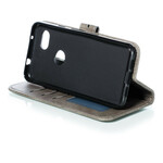 Funda de polipiel para el Google Pixel 3A Gatito