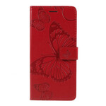 Funda de cordón de mariposas gigantes para el Google Pixel 3A Funda de cordón de mariposas gigantes para el Google Pixel 3A