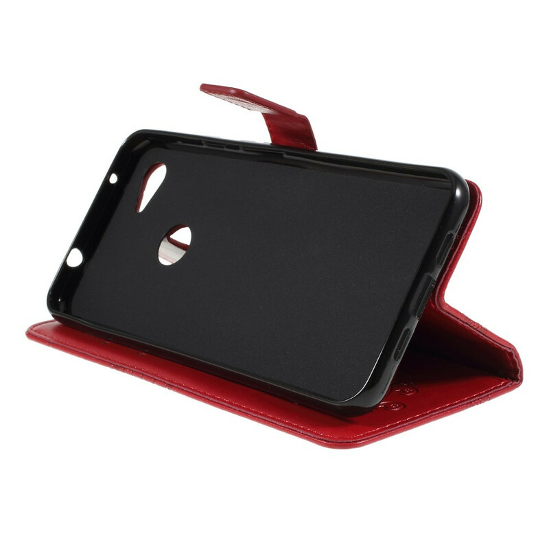 Funda de cordón de mariposas gigantes para el Google Pixel 3A Funda de cordón de mariposas gigantes para el Google Pixel 3A