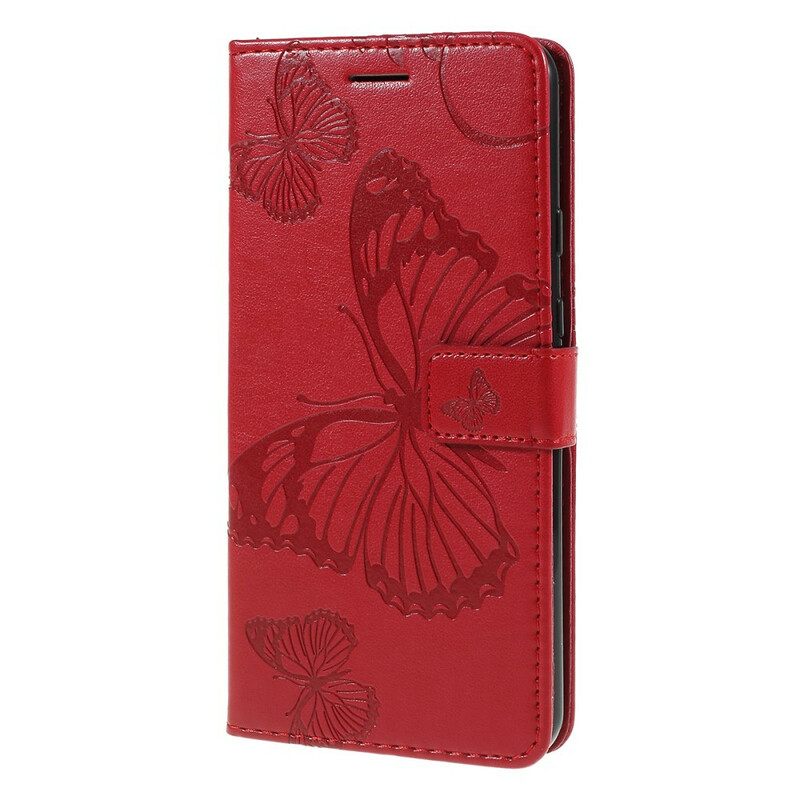 Funda de cordón de mariposas gigantes para el Google Pixel 3A Funda de cordón de mariposas gigantes para el Google Pixel 3A
