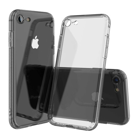 Cojines protectores LEEU transparentes para iPhone 8 / 7