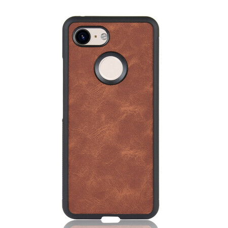 Funda de cuero estilo Google Pixel 3 de lujo