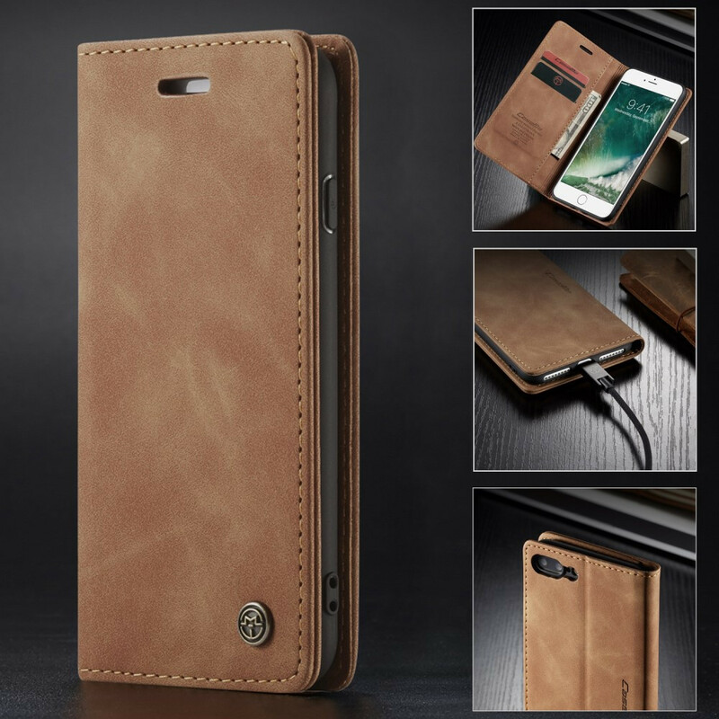 Flip Cover iPhone 8 Plus / 7 Plus CASEME Leatherette