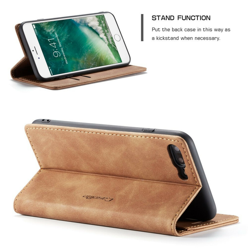 Flip Cover iPhone 8 Plus / 7 Plus CASEME Leatherette