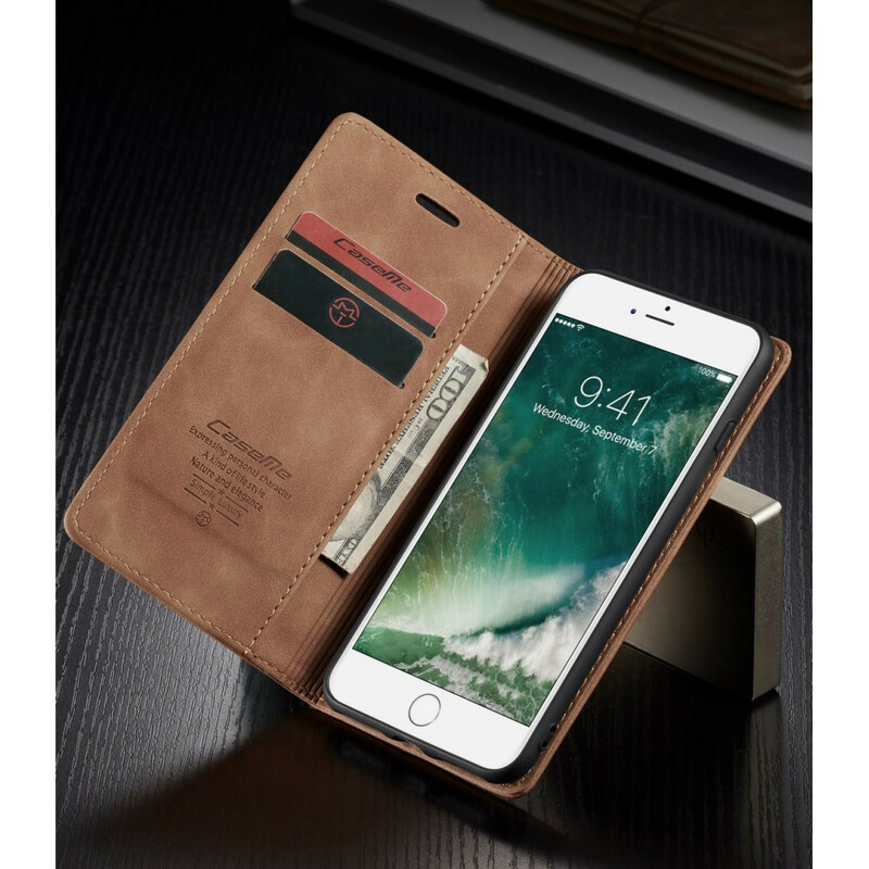 Flip Cover iPhone 8 Plus / 7 Plus CASEME Leatherette